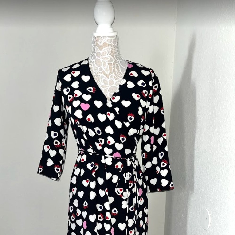 Armani Exchange, Size 2, Midi Wrap Dress